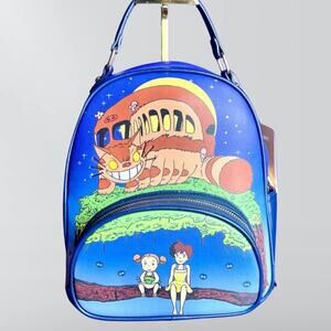 NWT Studio Ghibli My Neighbor Totoro Light Up Catbus Backpack